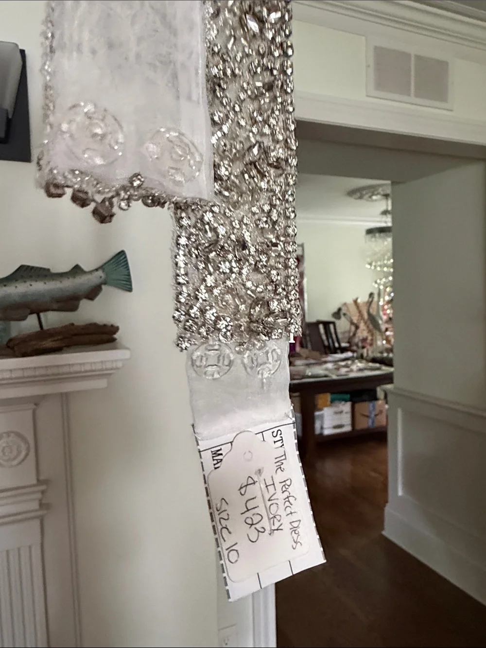 Crystal Embellished Hairband - Silver